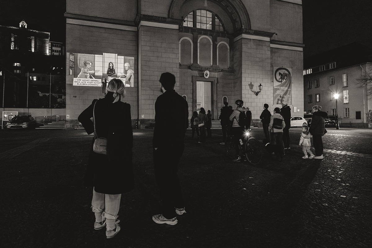 Projektion am 6.11.2025