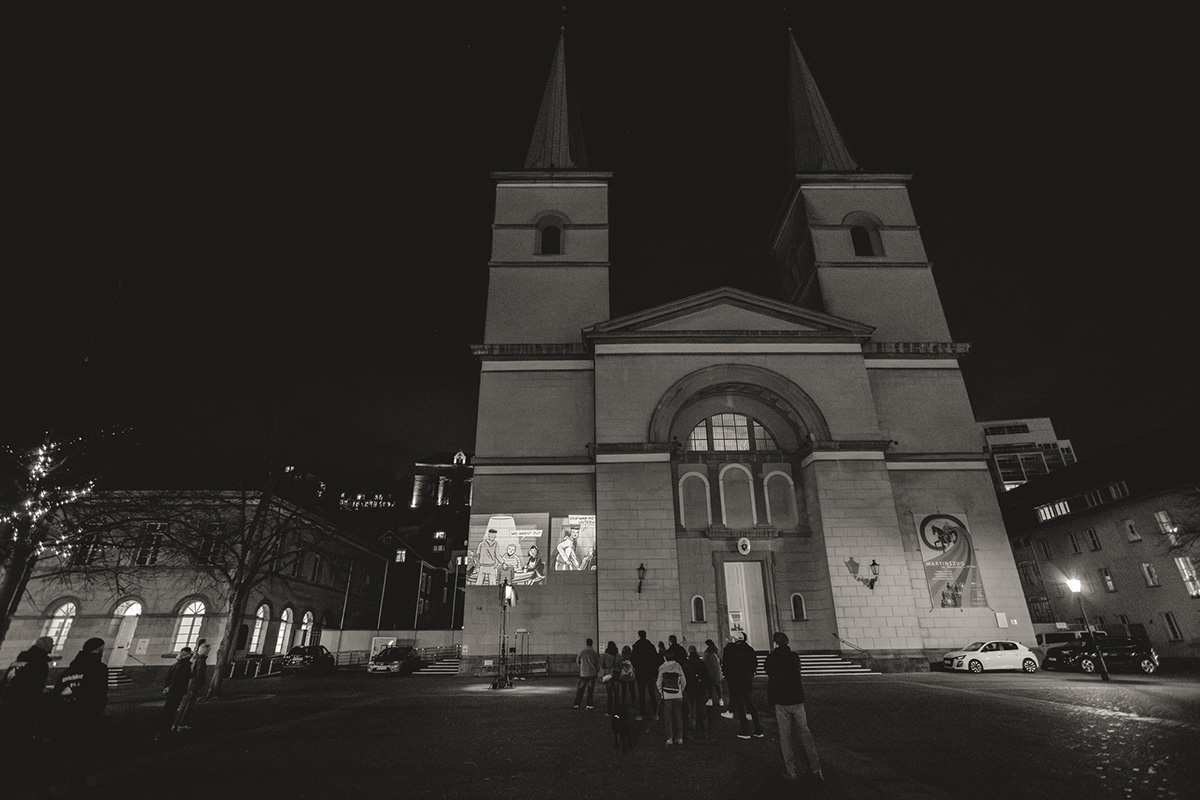 Projektion am 6.11.2025